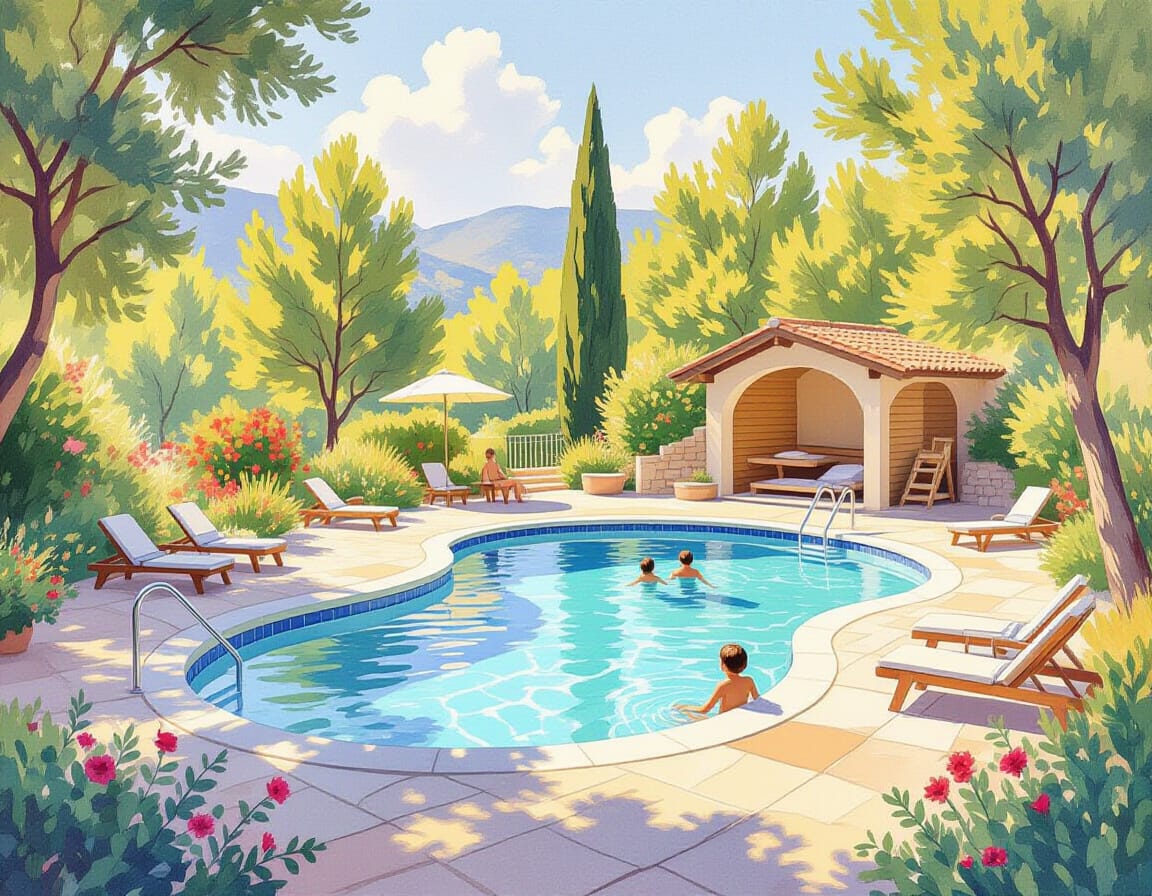Pool area